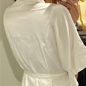 Kat the Label Monroe “Forever Yours” Satin Robe